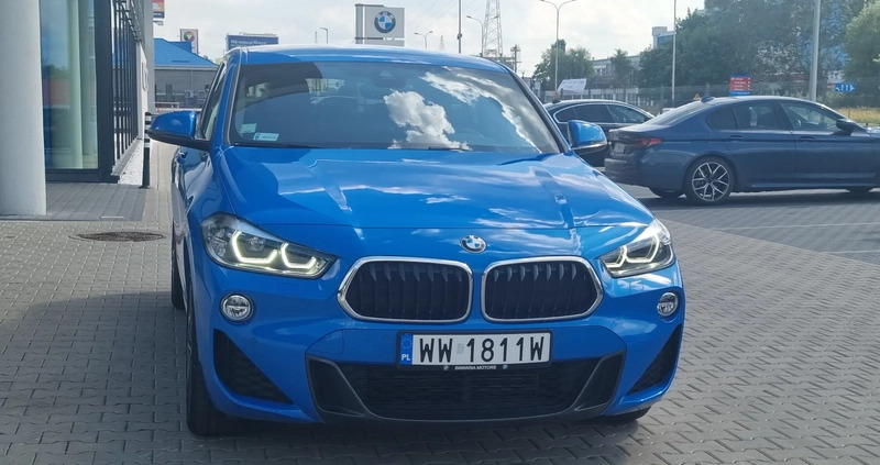 BMW X2 cena 118000 przebieg: 57000, rok produkcji 2018 z Łódź małe 37